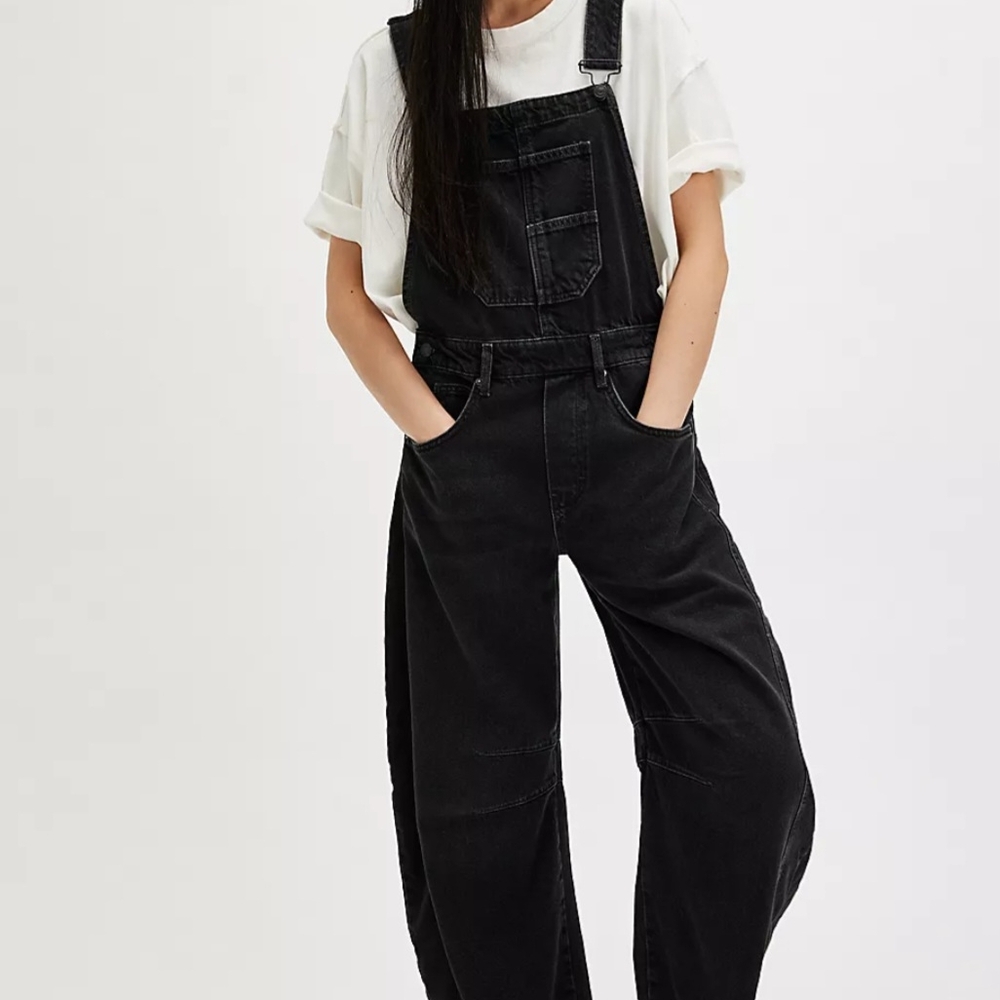 We The Free Black Overalls